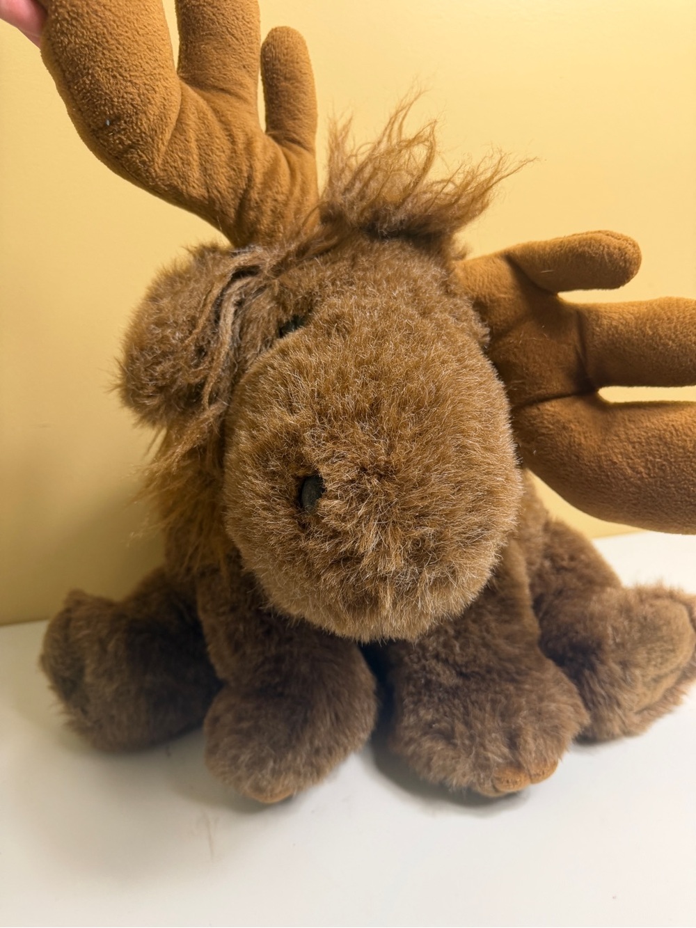 Vintage Proffitt's Large Plush Moose Stuffed Animal 19"–20" Brown Cabin Toy